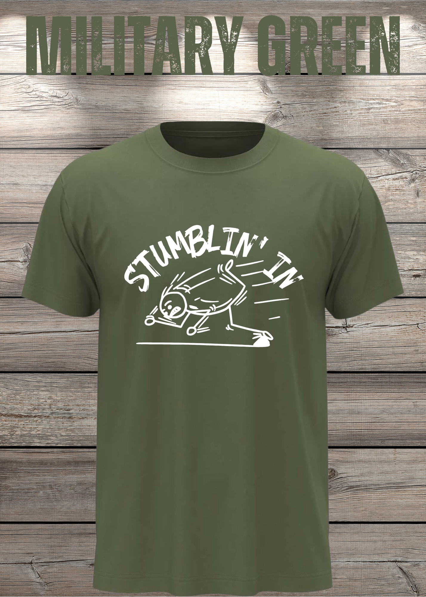 Stumblin' In - Witziges Musik T-Shirt mit Spruch