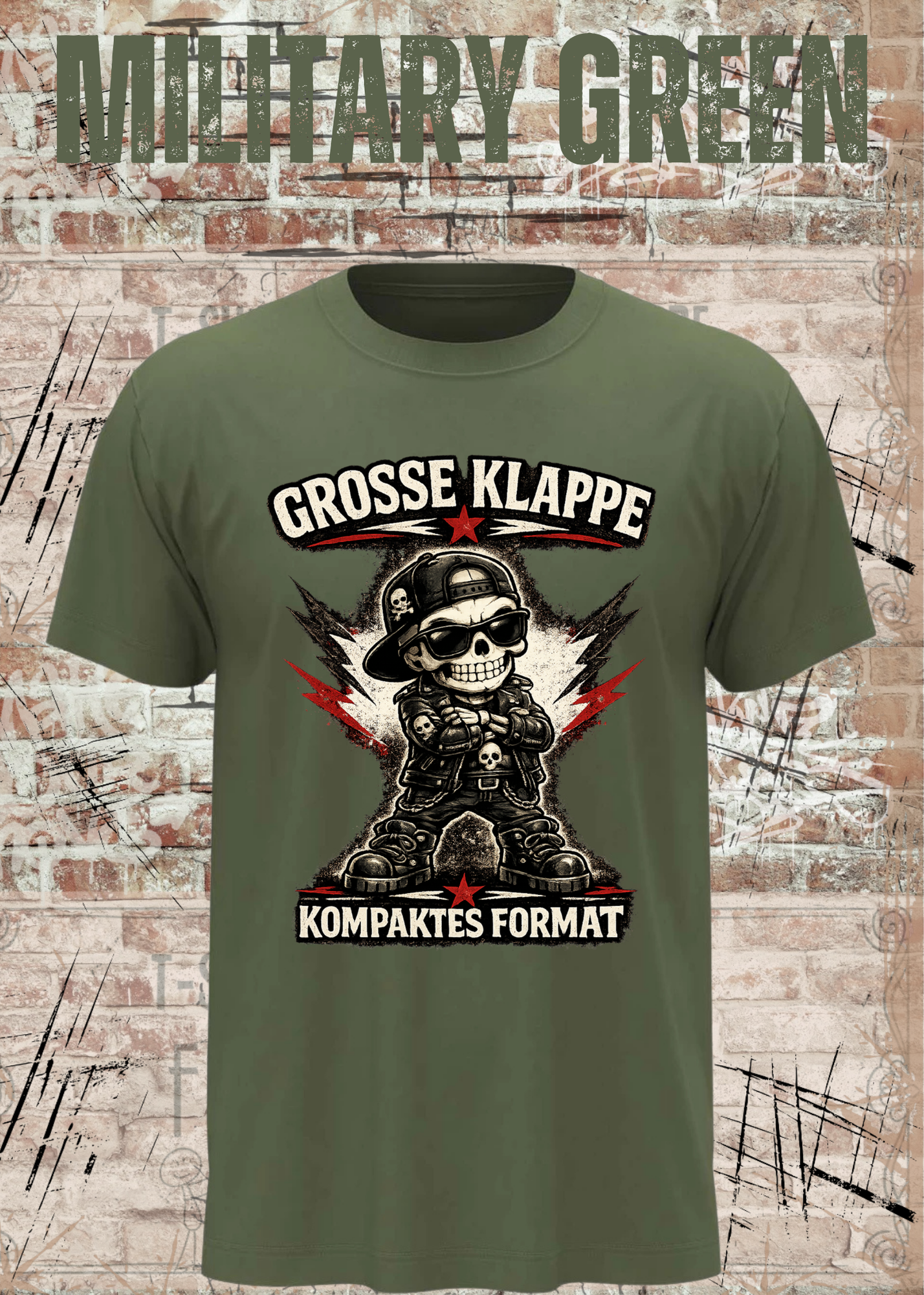 Große Klappe – Kompaktes Format | Unisex T-Shirt