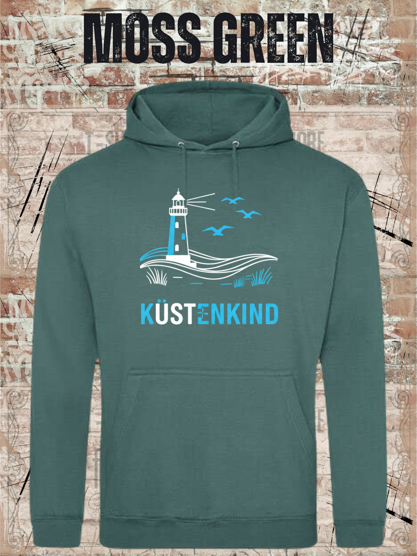 Unisex Hoodie Küstenkind - Leuchtturm Design Ostsee Nordsee