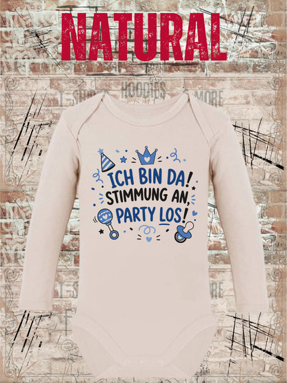 Ich bin da! Stimmung an, Party los! – Babybody Junge
