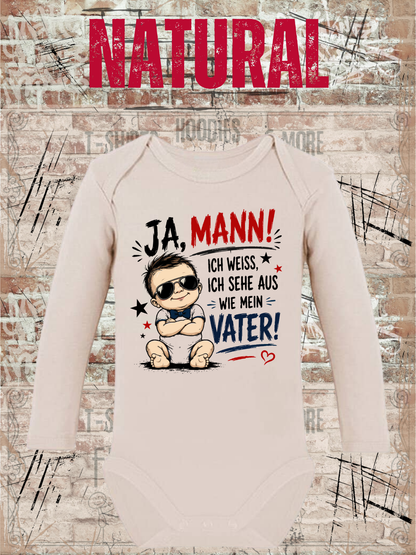 Ja, Mann! Ich sehe aus wie mein Vater – Babybody