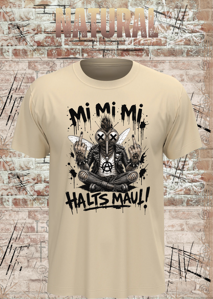 Stech-Mücke Manni T-Shirt – Mi Mi Mi Halt’s Maul Punk Shirt