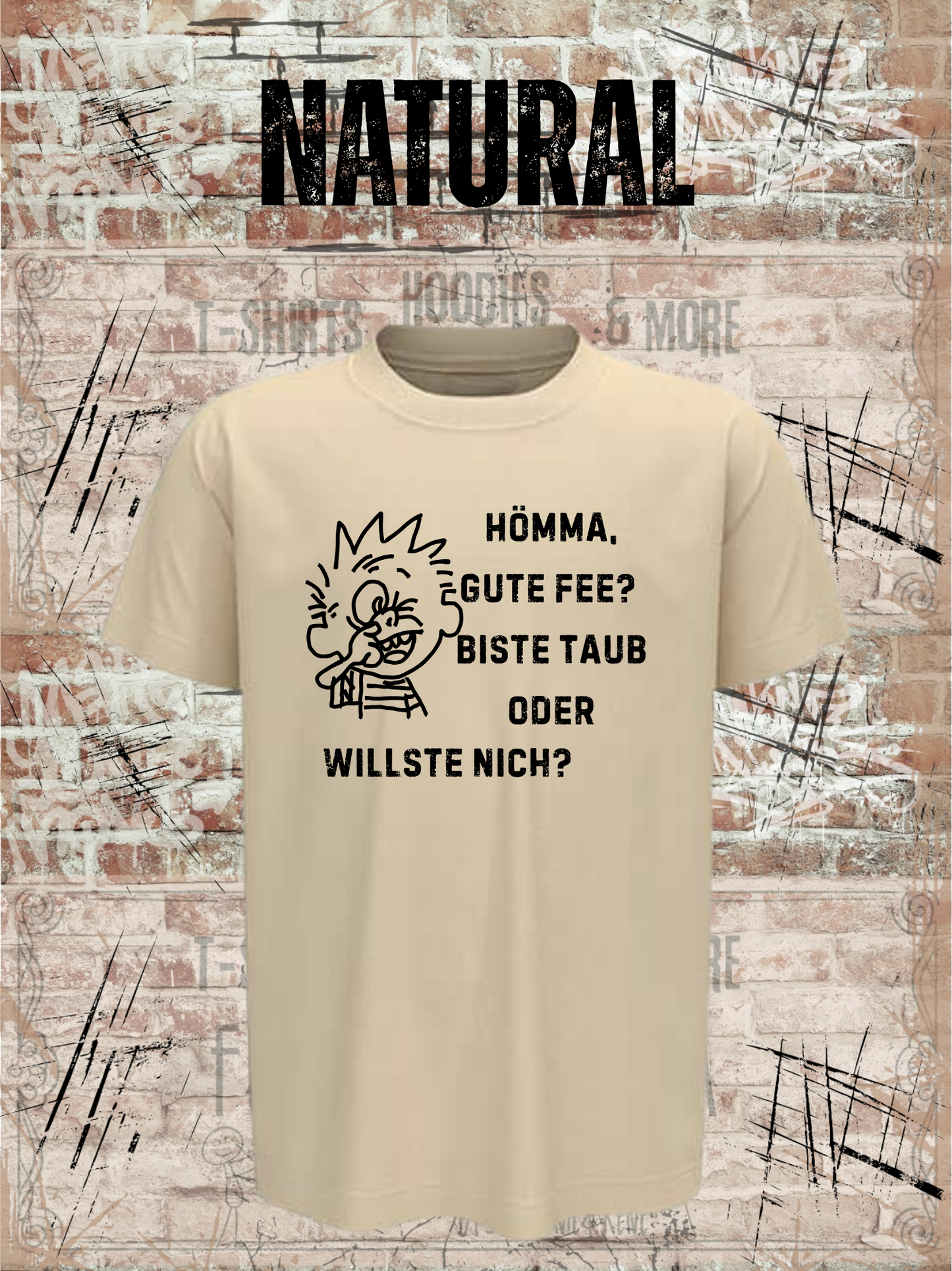 Hömma gute Fee, biste taub oder willste nich? Kinder T-Shirt – Lustiger Ruhrpott Spruch