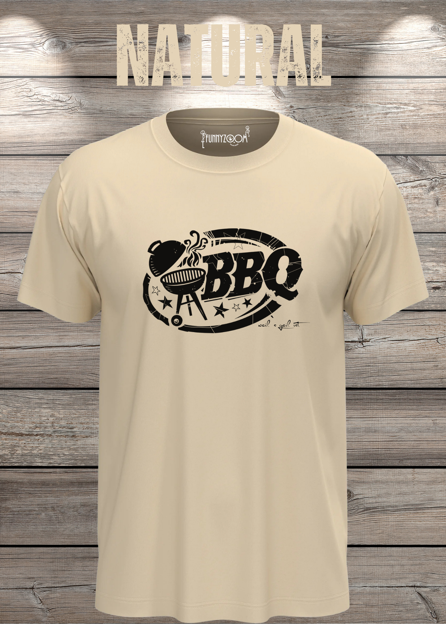 T-Shirt BBQ weils geil ist! Geschenkidee für Grillmeister Lustiges Grill Shirt Unisex