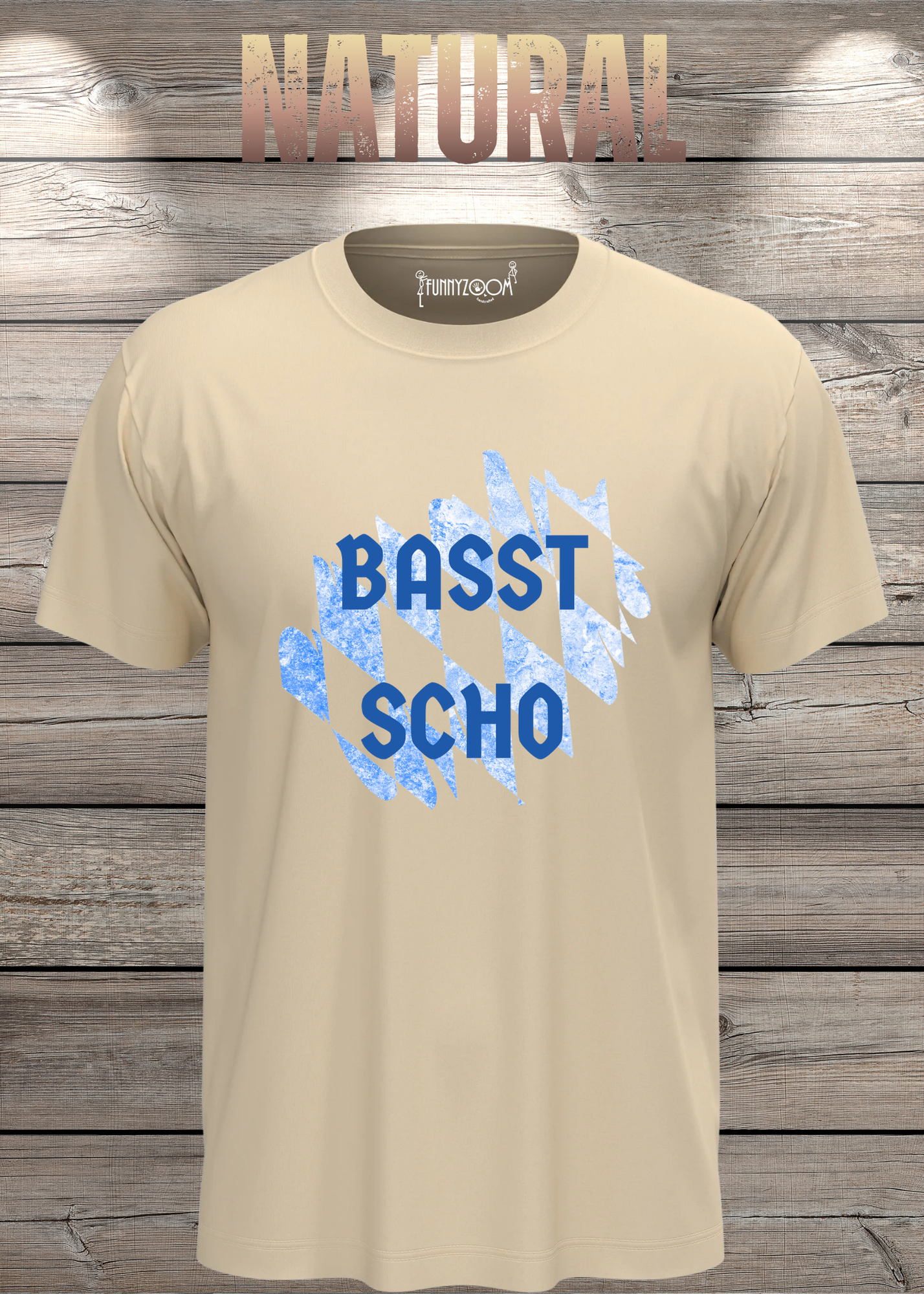 Basst scho T-Shirt – Bayerischer Spruch Shirt für Männer & Frauen – Lustiges Geschenk