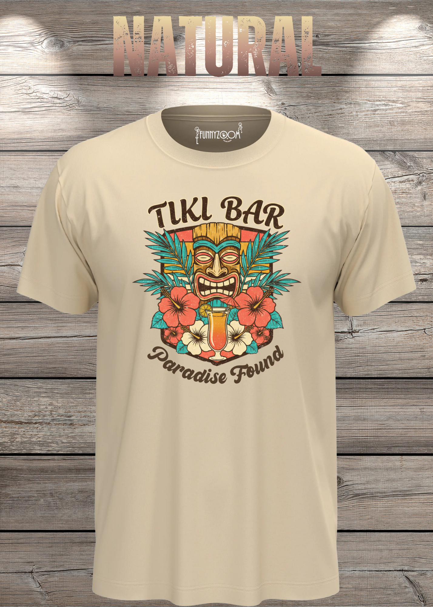 T-Shirt Tiki Bar - Witziger Spruch - Geschenkidee Unisex - Tropical Vibes