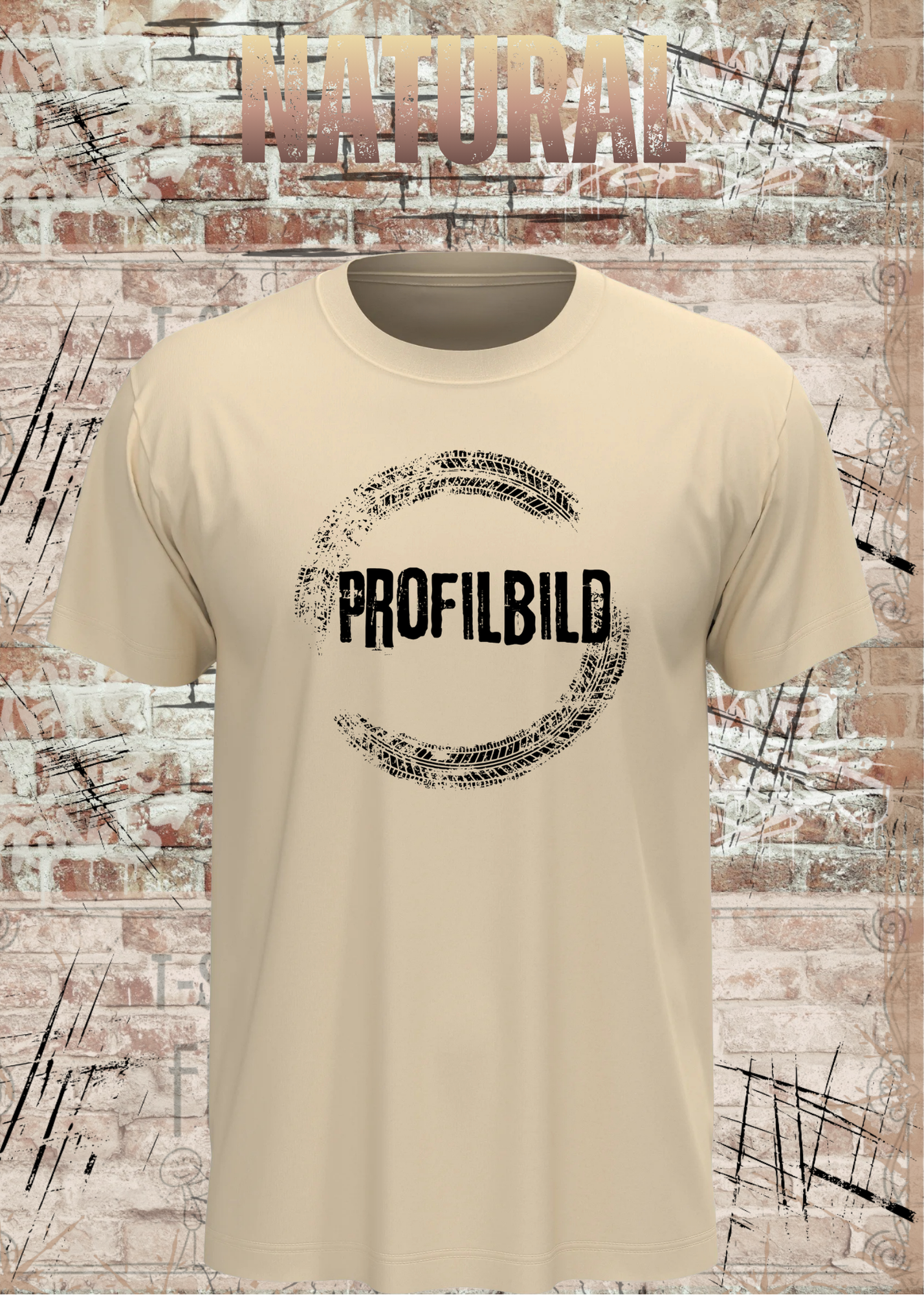 Lustiges T-Shirt „Profilbild“ | Social Media Humor Shirt | Unisex