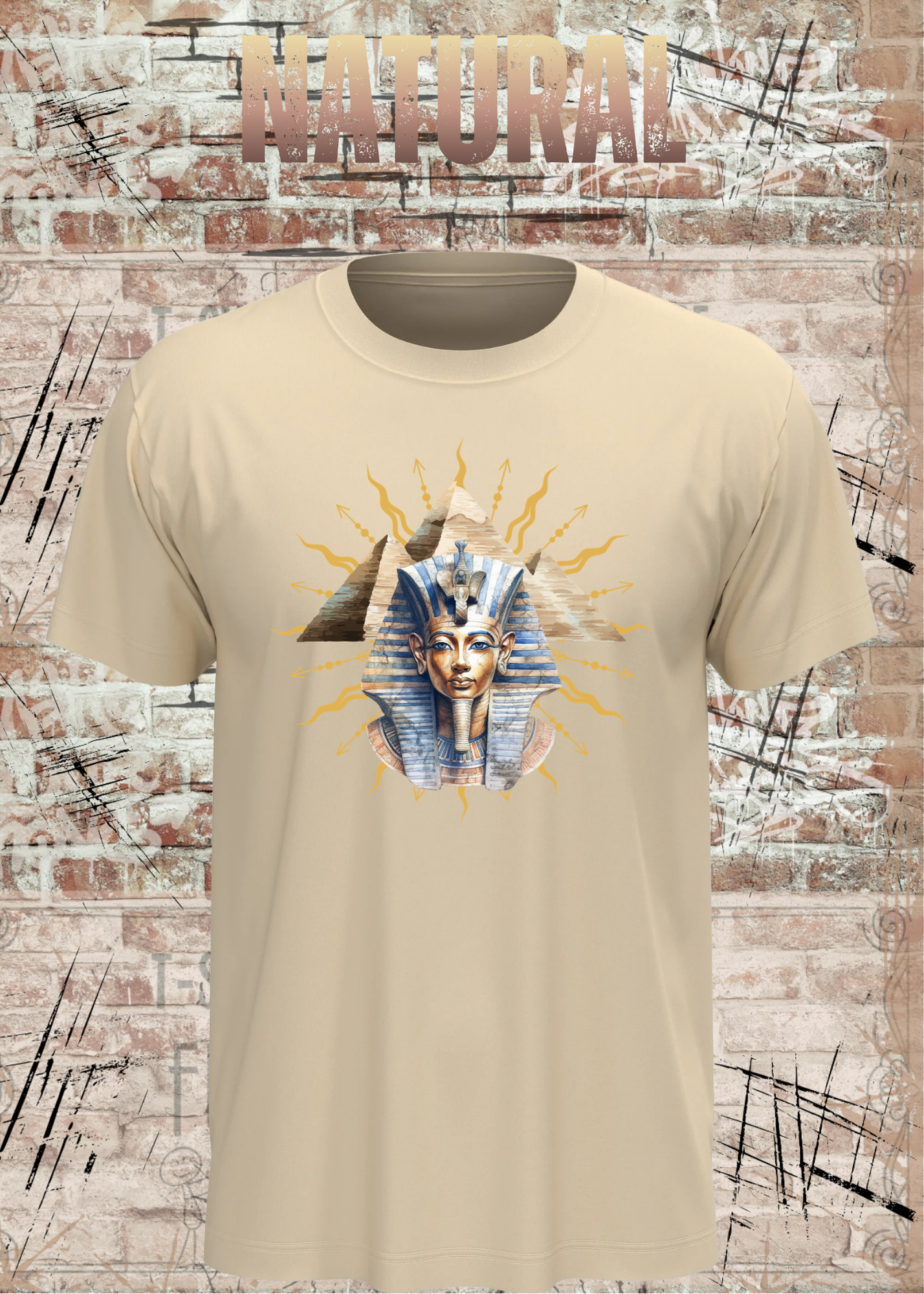 Pharao Tutanchamun T-Shirt – Ägyptisches Design Geschenk Unisex