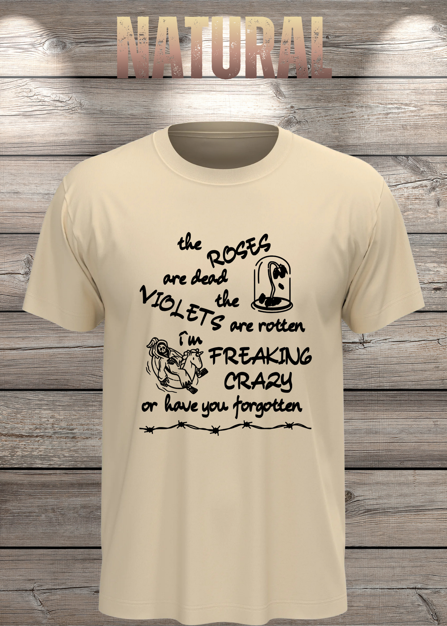 T-Shirt I'm Freaking Crazy - Lustiger Spruch Geschenkidee Geburtstag Unisex Statement