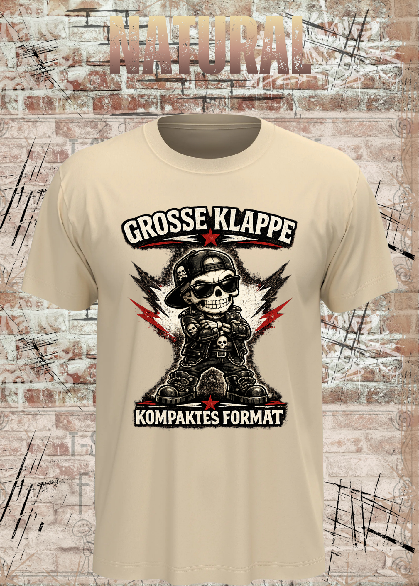 Große Klappe – Kompaktes Format | Unisex T-Shirt