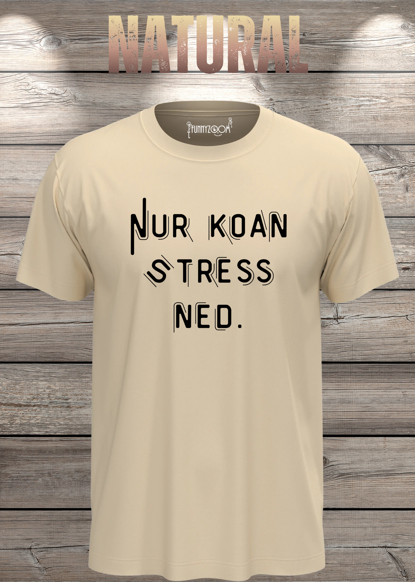 T-Shirt Nur Koan Stress ned - Bayern T-Shirt Lustige Sprüche Geschenkidee - Geburtstag Unisex viele Farben