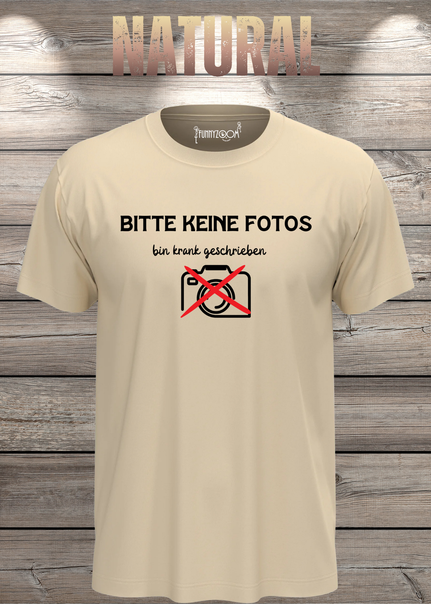 Krankgeschrieben T-Shirt - Witziges Statement Shirt - Lustiges Geschenk - Unisex