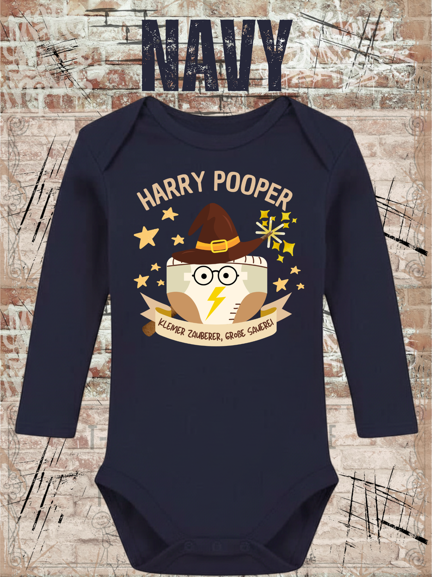Baby Body Langarm Harry Pooper