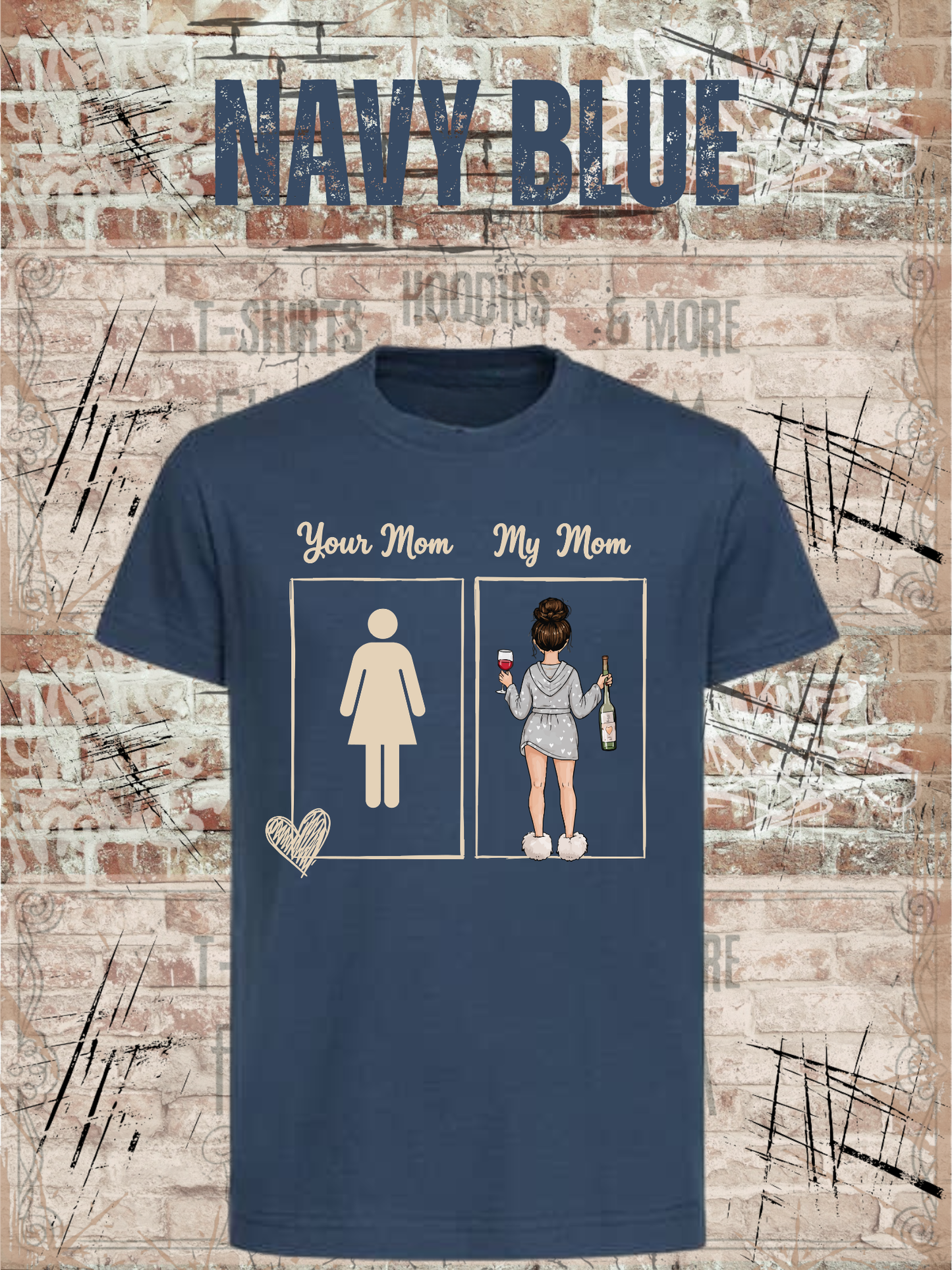 Your Mom My Mom – Lustiges Kinder T-Shirt mit Mama-Motiv