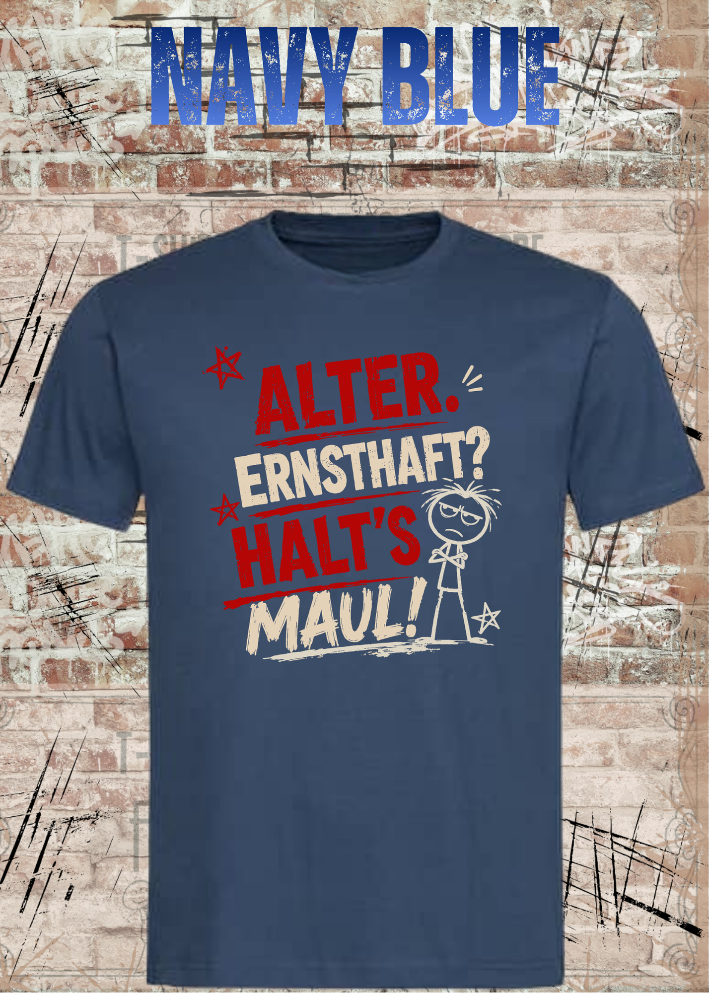 Alter. Ernsthaft? Halt’s Maul! – Unisex T-Shirt
