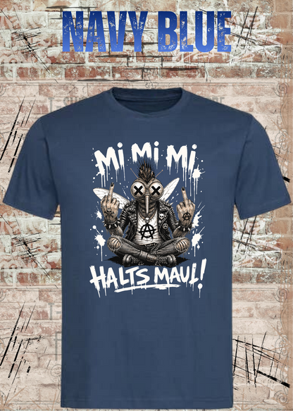 Stech-Mücke Manni T-Shirt – Mi Mi Mi Halt’s Maul Punk Shirt