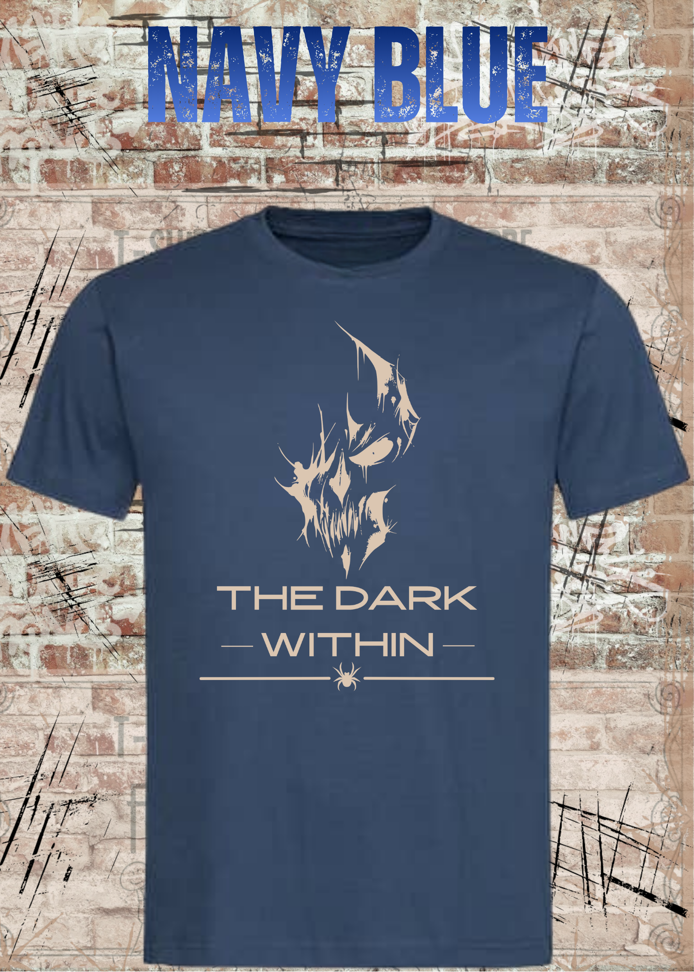 THE DARK WITHIN | Gothic Totenkopf T-Shirt | Rock & Metal Skull Shirt | Unisex
