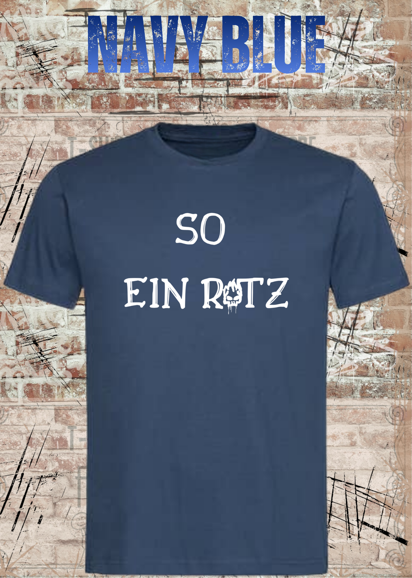 Lustiges Unisex T-Shirt „So ein Rotz“ | Frecher Humor Spruch Shirt