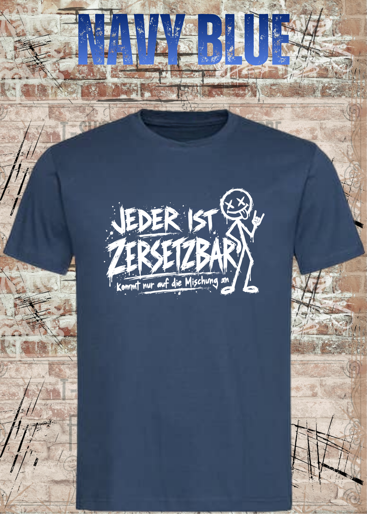 Jeder ist zersetzbar – Sarkasmus Statement T-Shirt | FunnyZoom