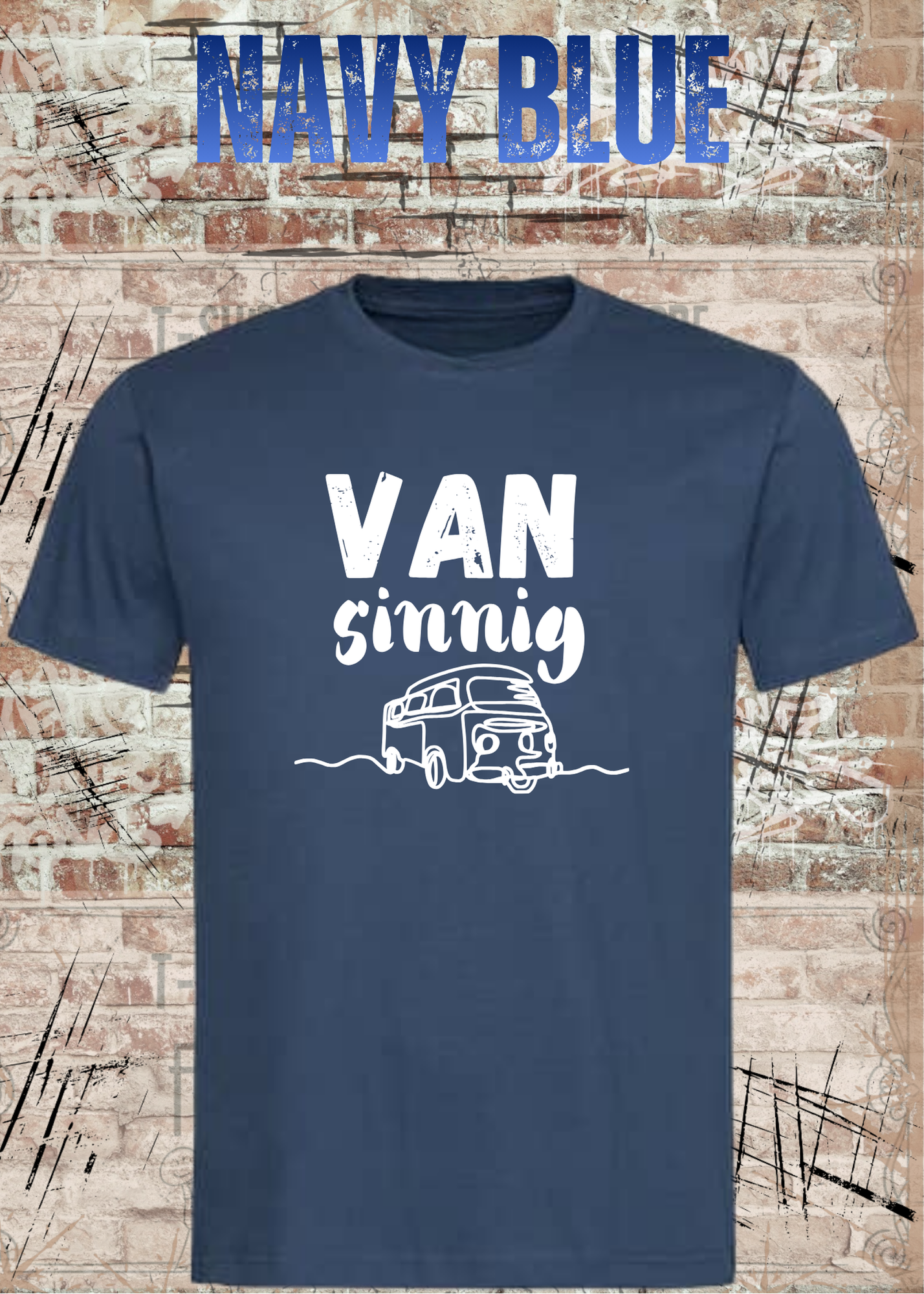 Van Sinnig! Camping & Van Life Unisex T-Shirt | Lustiges Camper Shirt