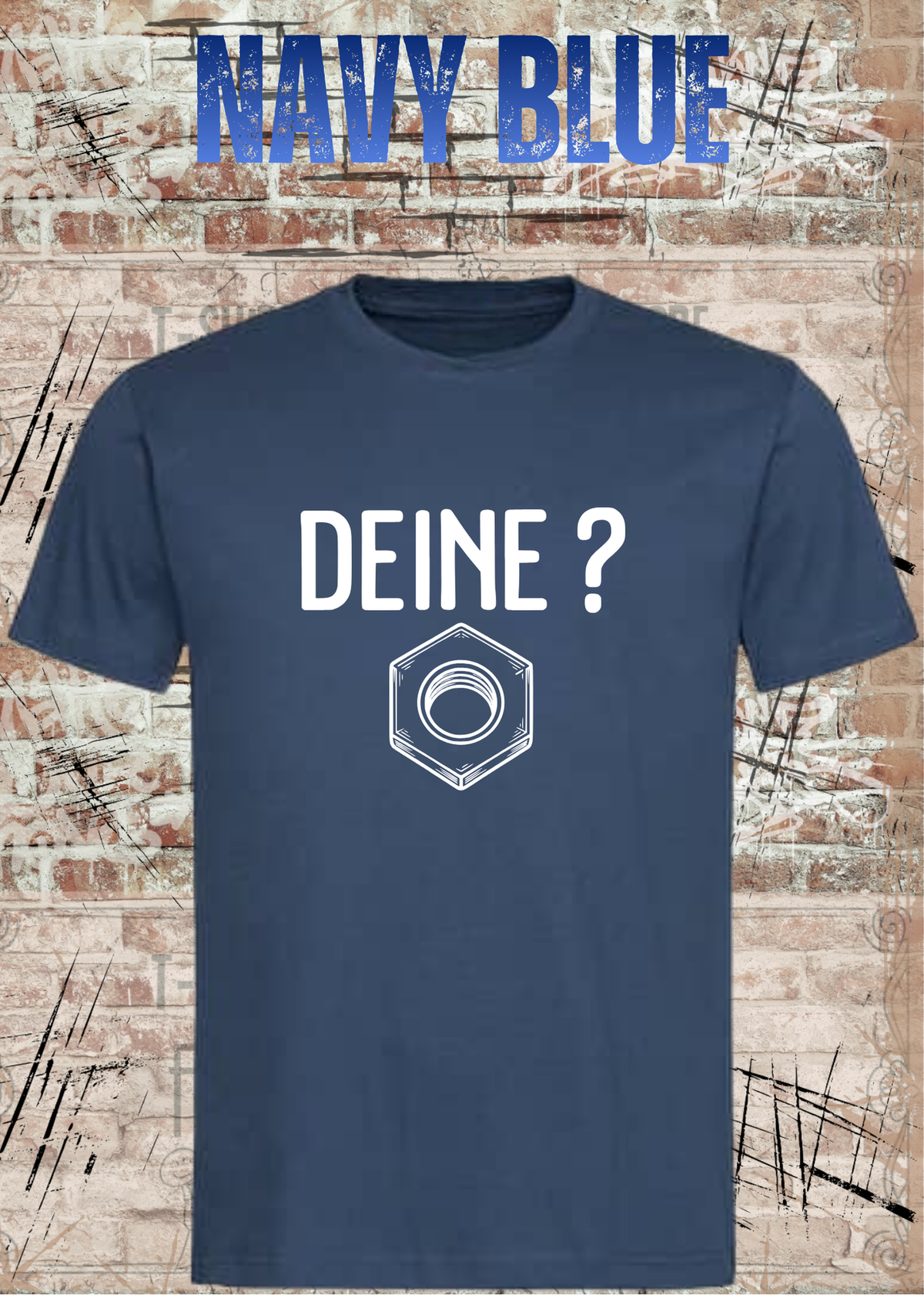 Deine Mutter? – Lustiges Wortspiel T-Shirt | FunnyZoom