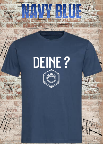 Deine Mutter? – Lustiges Wortspiel T-Shirt | FunnyZoom