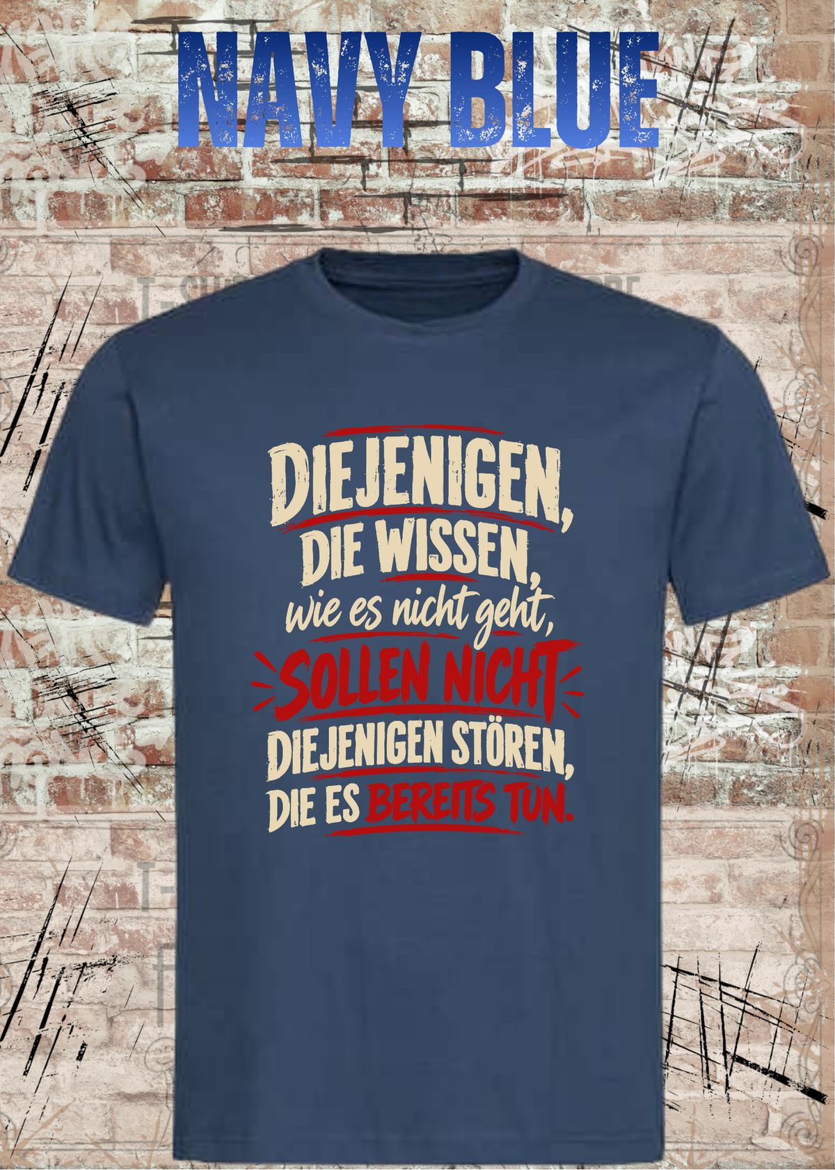 Diejenigen, die wissen – Macher Statement T-Shirt | FunnyZoom