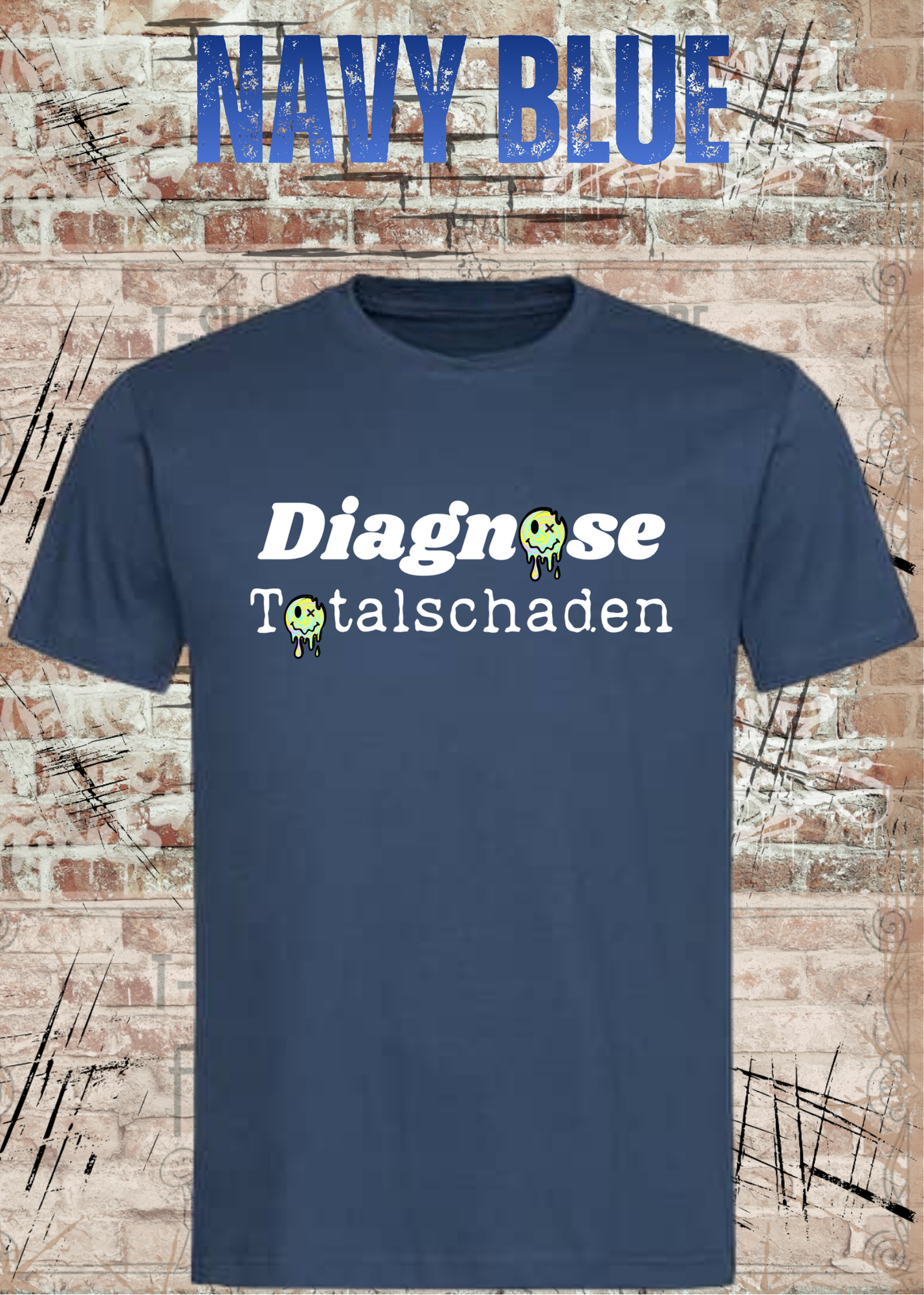 Diagnose Totalschaden – Lustiges T-Shirt mit schwarzem Humor