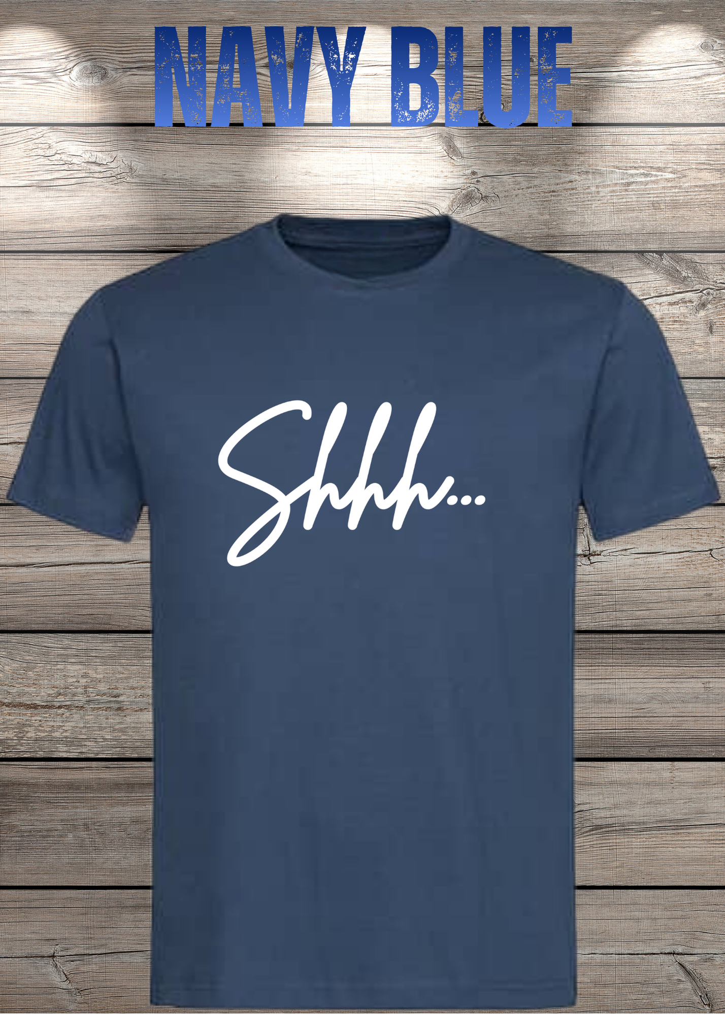 T-Shirt Shhh... - Geschenkidee T-Shirt - T-Shirt mit Spruch - Witziges T-Shirt - T-Shirt Freizeit - Lustiges T-Shirt Unisex
