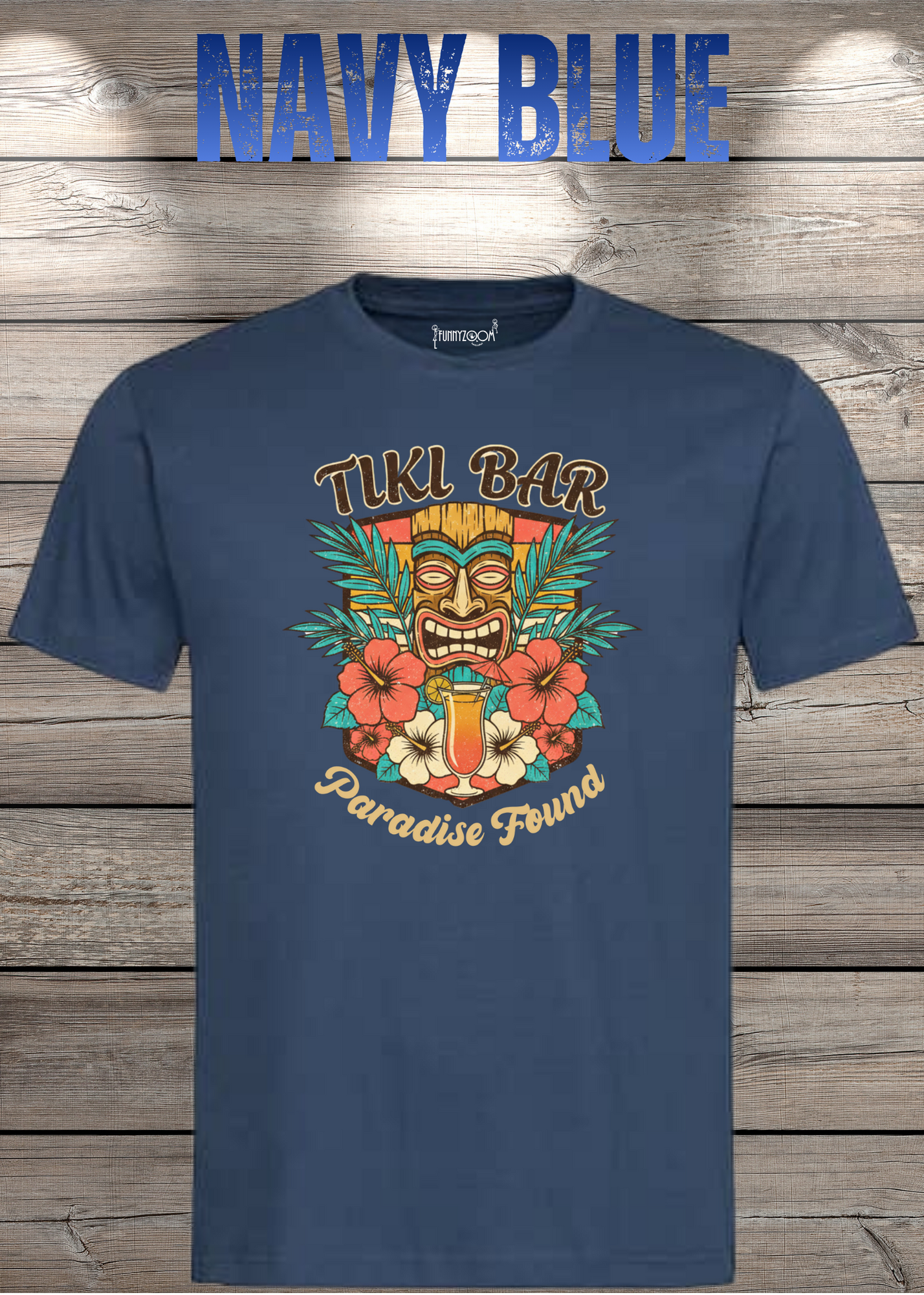 T-Shirt Tiki Bar - Witziger Spruch - Geschenkidee Unisex - Tropical Vibes