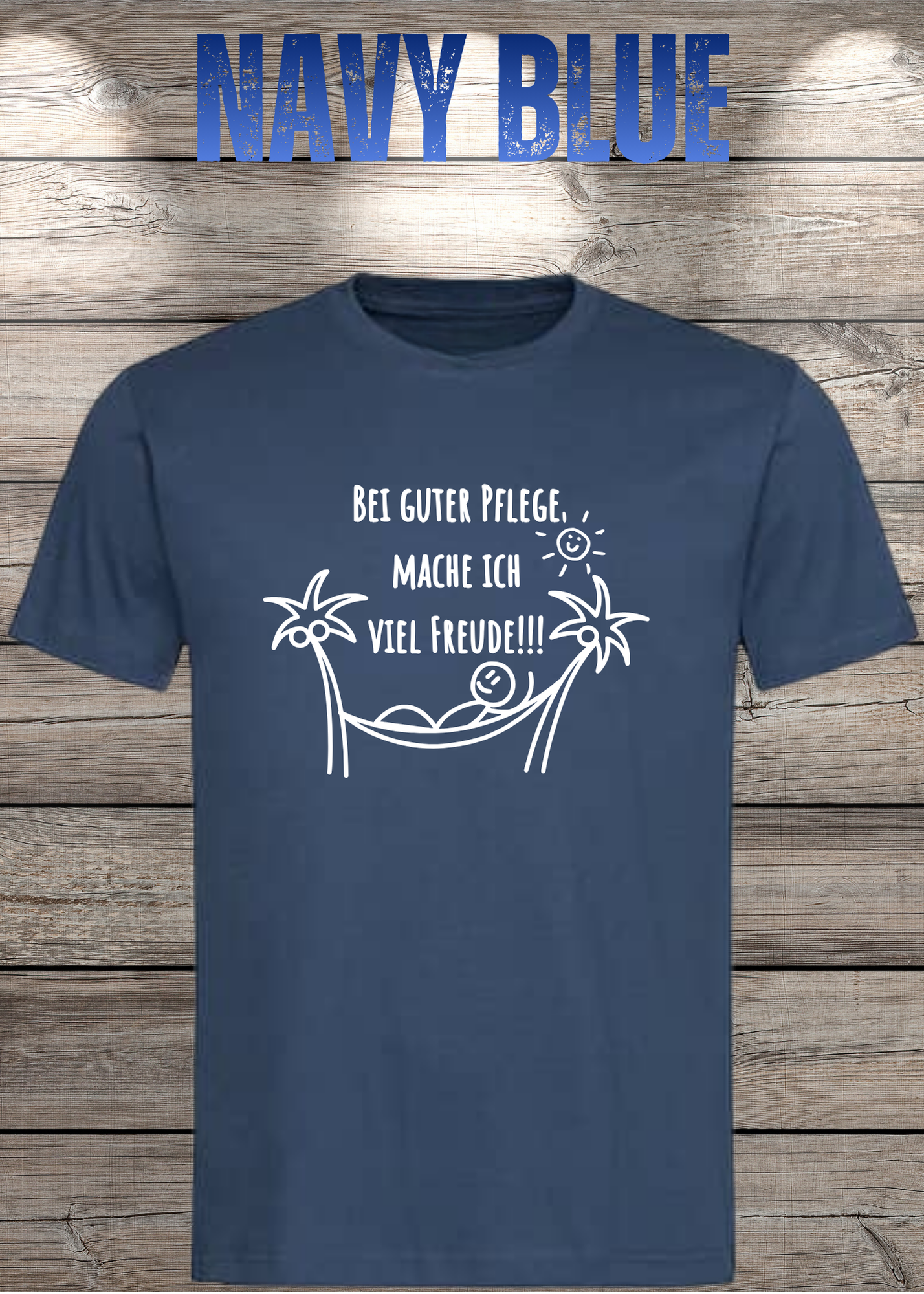 T-Shirt Unisex - Bei guter Pflege mache ich viel Freude - Geschenkidee Geburtstag Statement