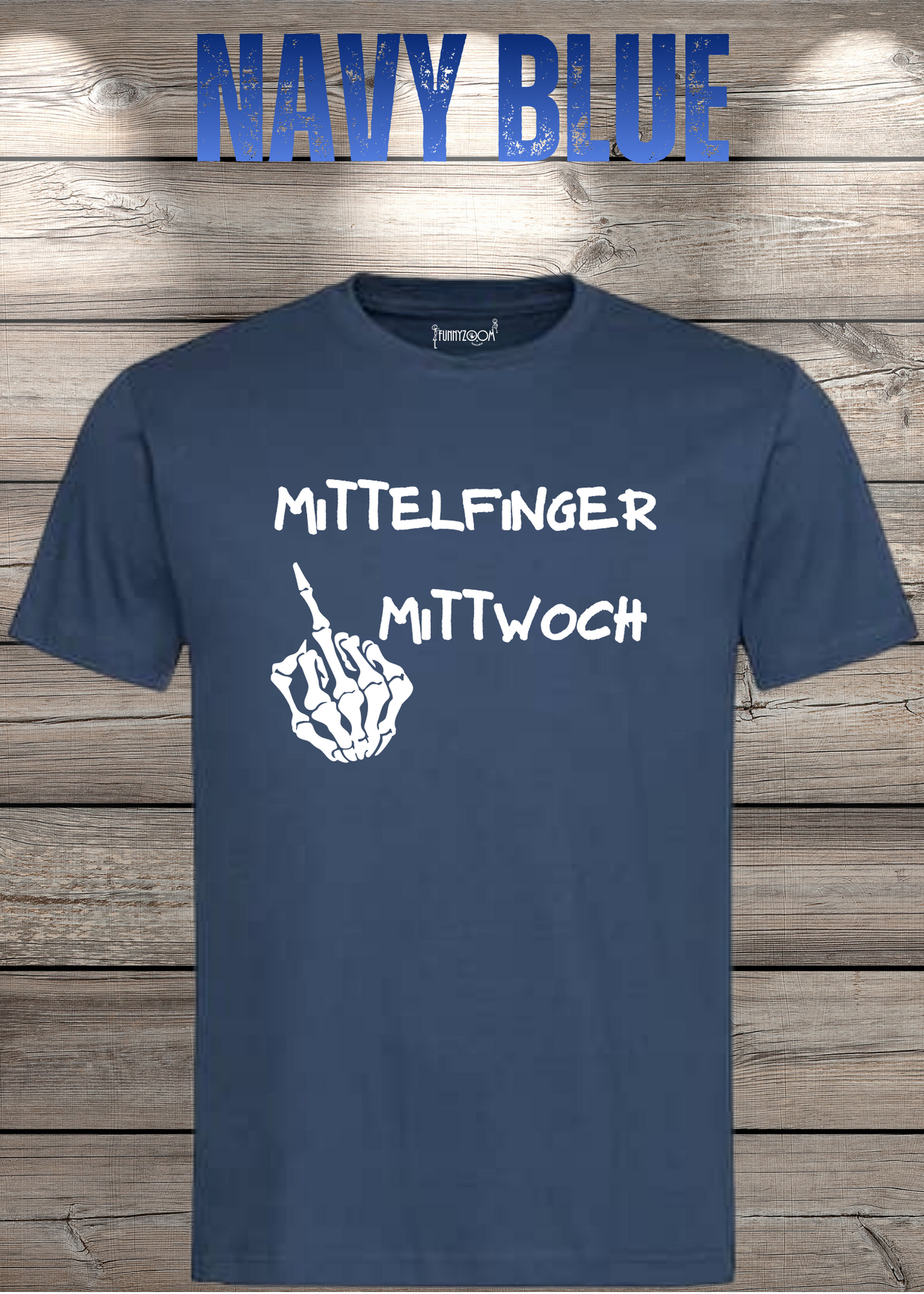T-Shirt Mittelfinger Mittwoch Lustige Sprüche Geschenkidee Geburtstag Freizeit Unisex viele Farben
