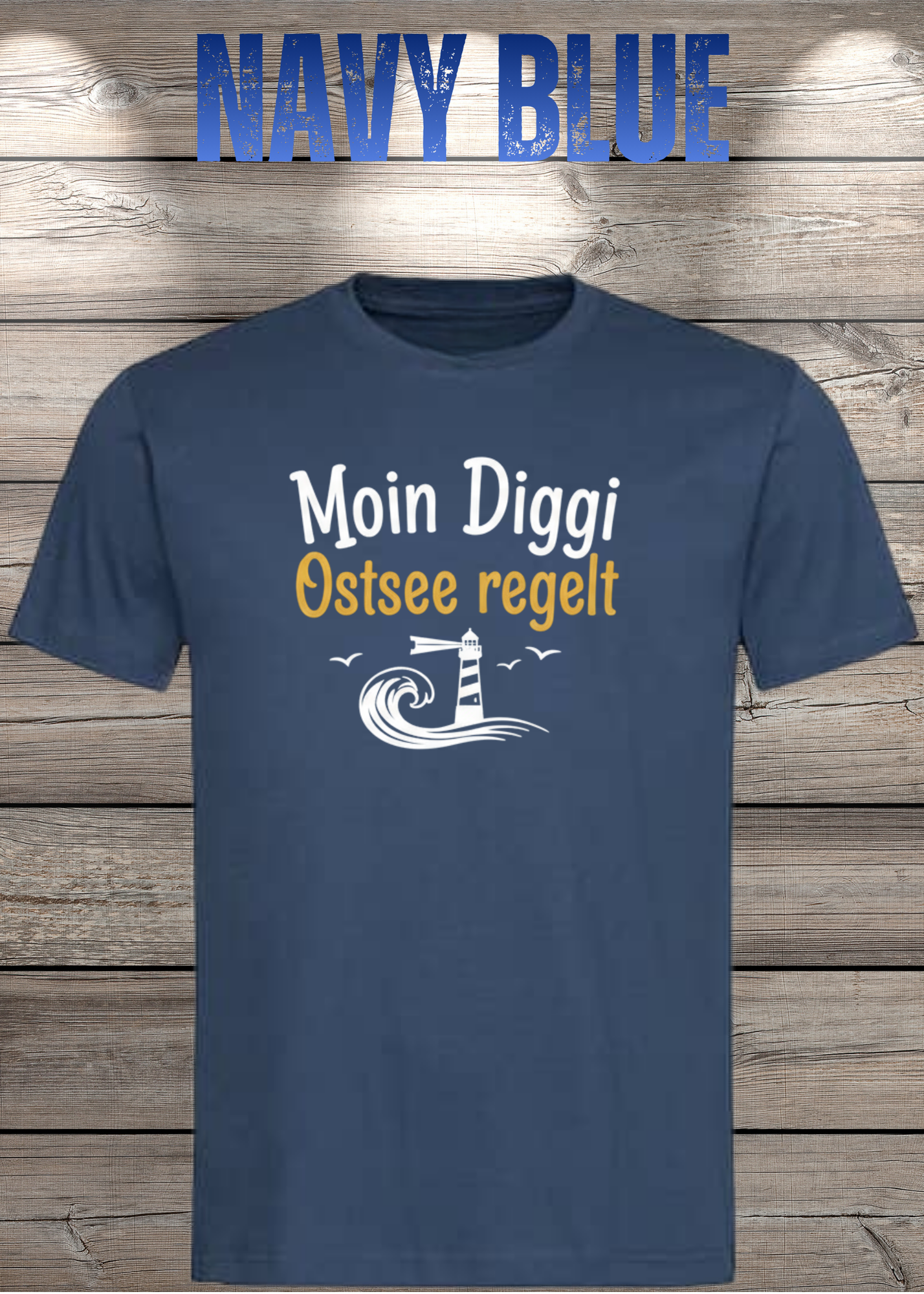 Unisex T-Shirt Moin Diggi Ostsee regelt