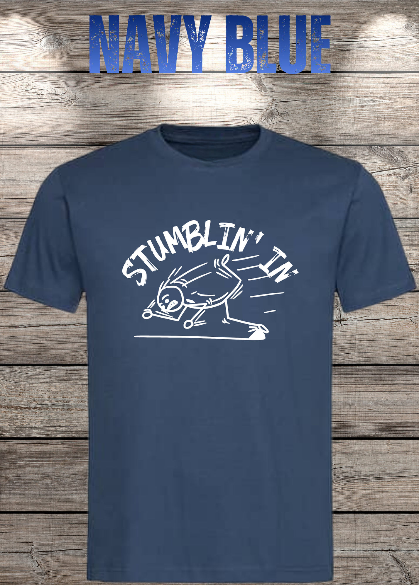 Stumblin' In - Witziges Musik T-Shirt mit Spruch