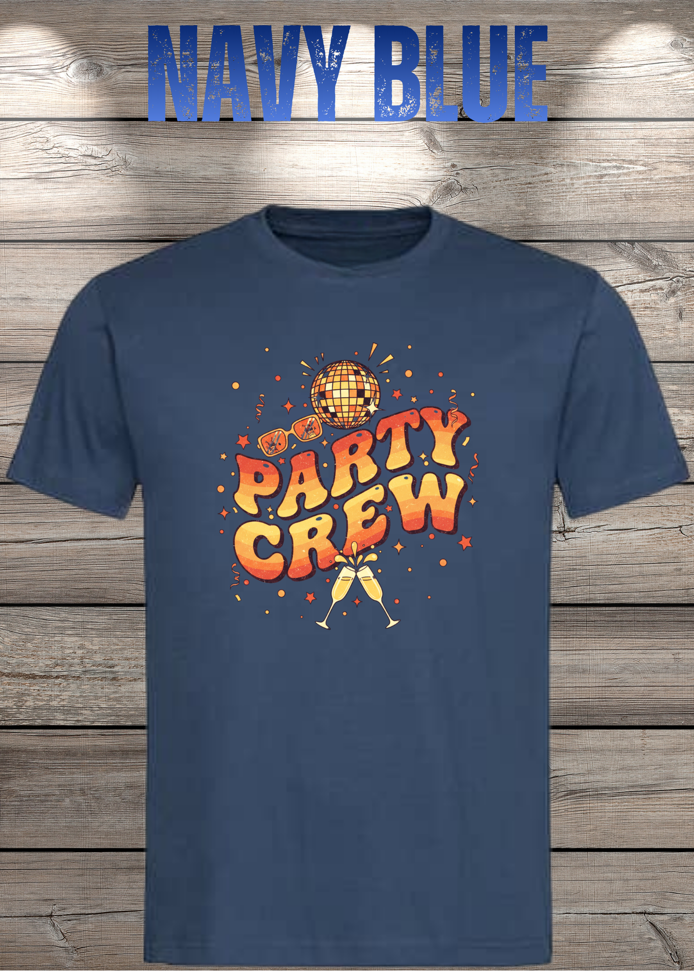 T-Shirt 'Party Crew' - Witziges Party-Shirt für echte Feierlöwen