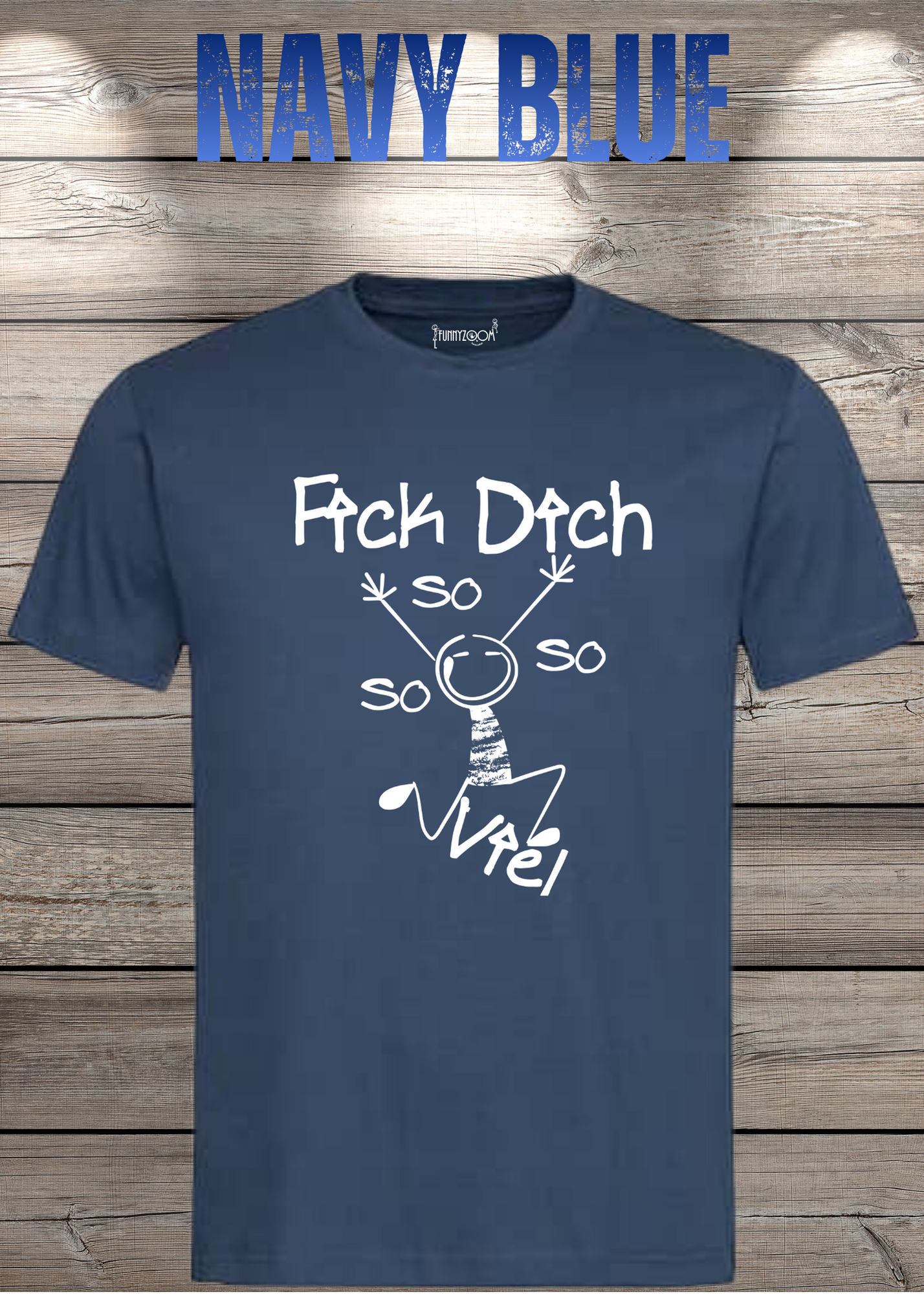 T-Shirt 'Fick Dich So So So So viel' - Lustiges Statement Geschenk Unisex