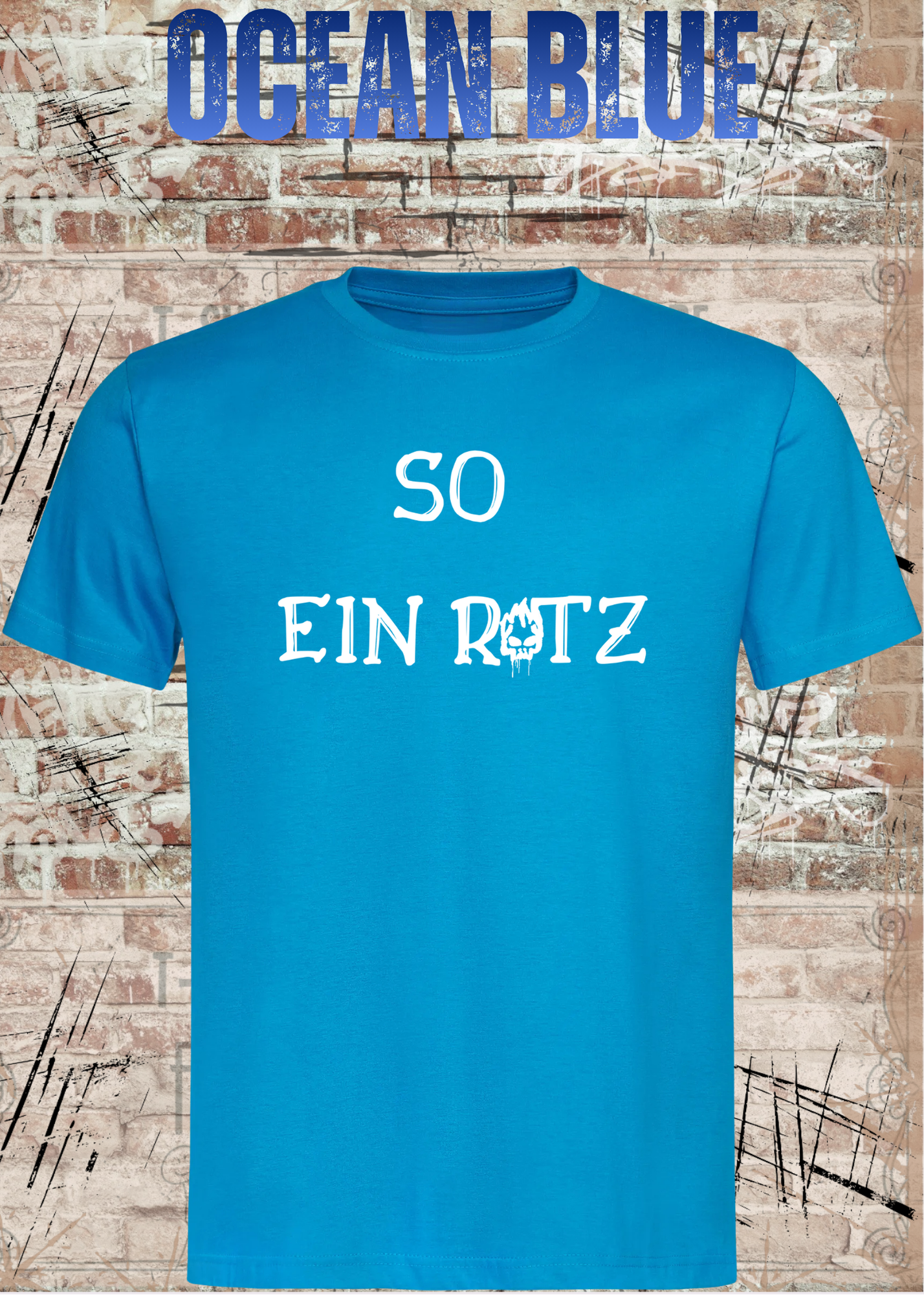 Lustiges Unisex T-Shirt „So ein Rotz“ | Frecher Humor Spruch Shirt