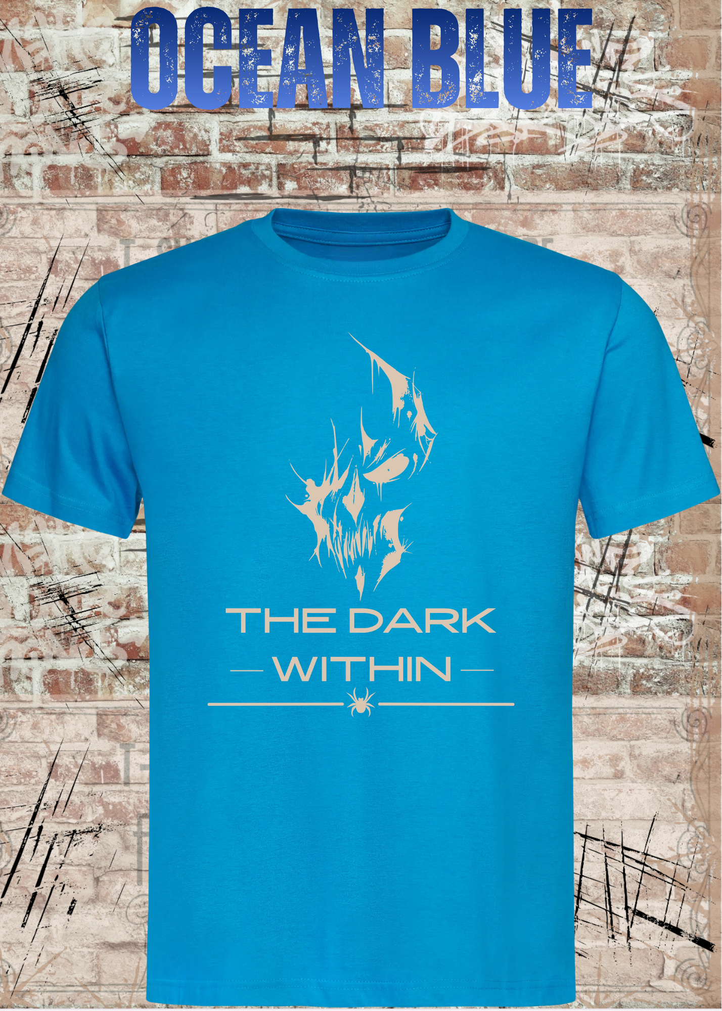 THE DARK WITHIN | Gothic Totenkopf T-Shirt | Rock & Metal Skull Shirt | Unisex