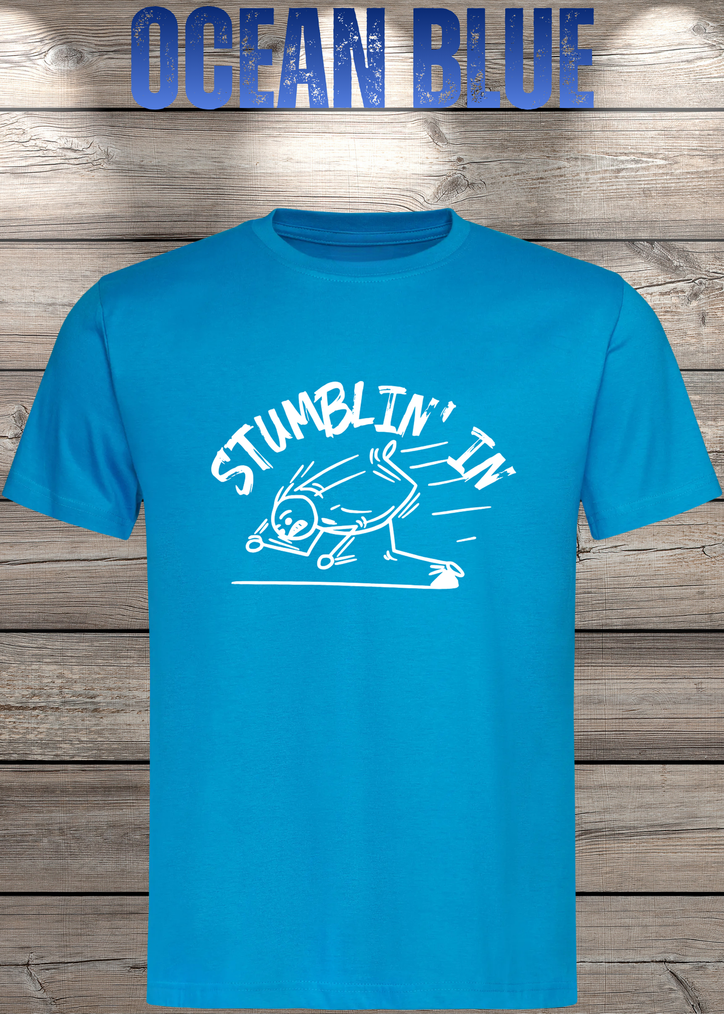 Stumblin' In - Witziges Musik T-Shirt mit Spruch