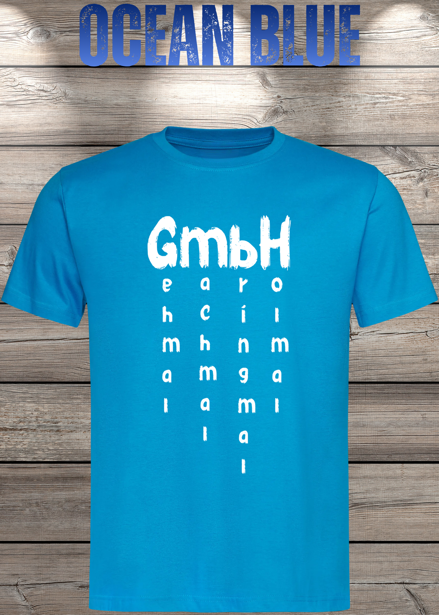 GmbH T-Shirt - Geh mal mach mal bring mal hol mal - Witziges Büro Statement Shirt - Lustiges Geschenk Unisex