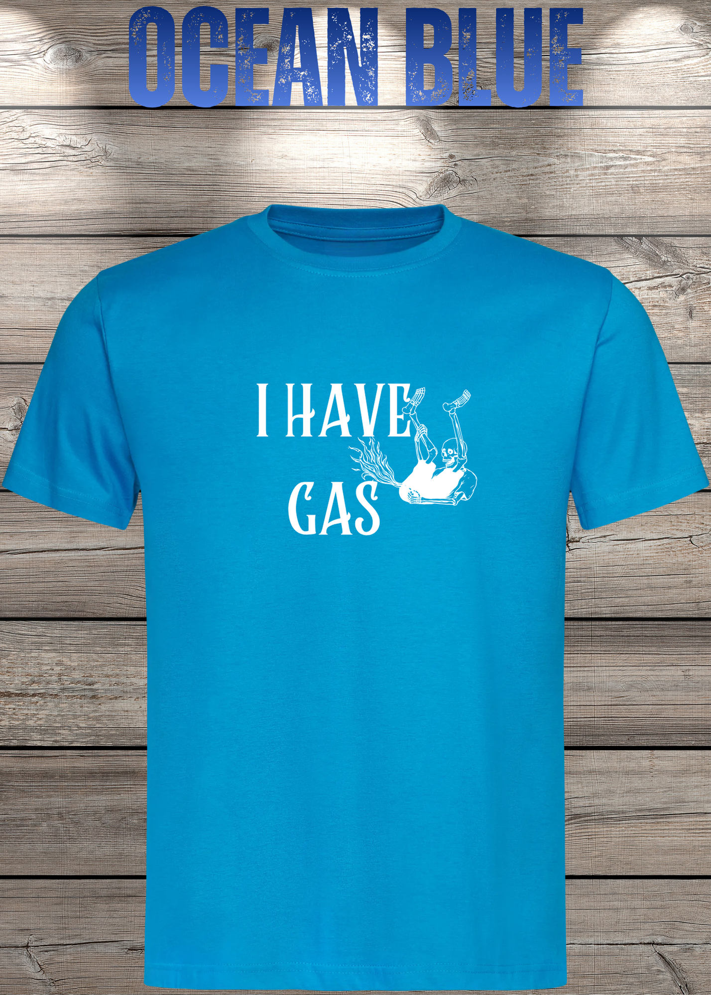 T-Shirt 'I Have Gas' - Sarkastisches Pupsen-Shirt für Ehrliche