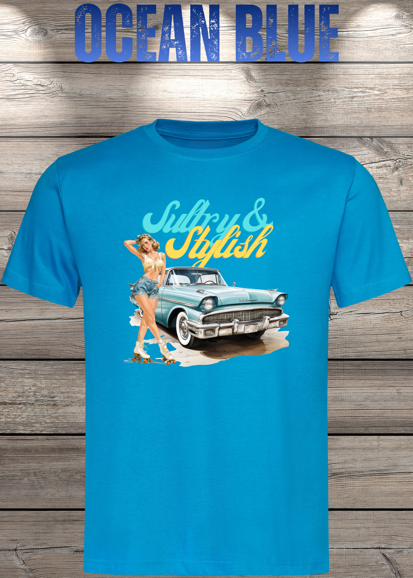 Sultry & Stylish - Vintage Look T-Shirt Unisex