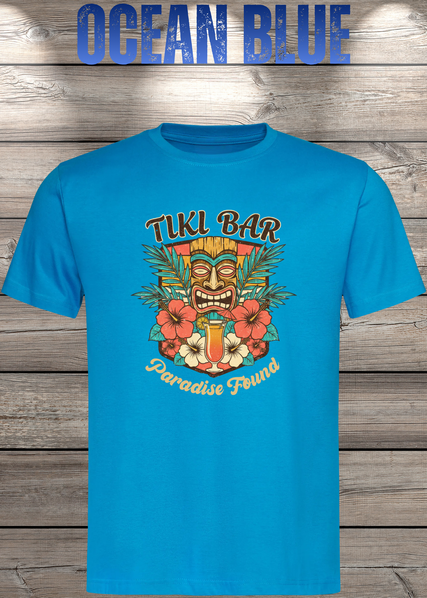 T-Shirt Tiki Bar - Witziger Spruch - Geschenkidee Unisex - Tropical Vibes