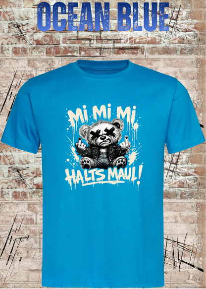 Brummbär Bruno T-Shirt – Mi Mi Mi Halt’s Maul Punk Shirt