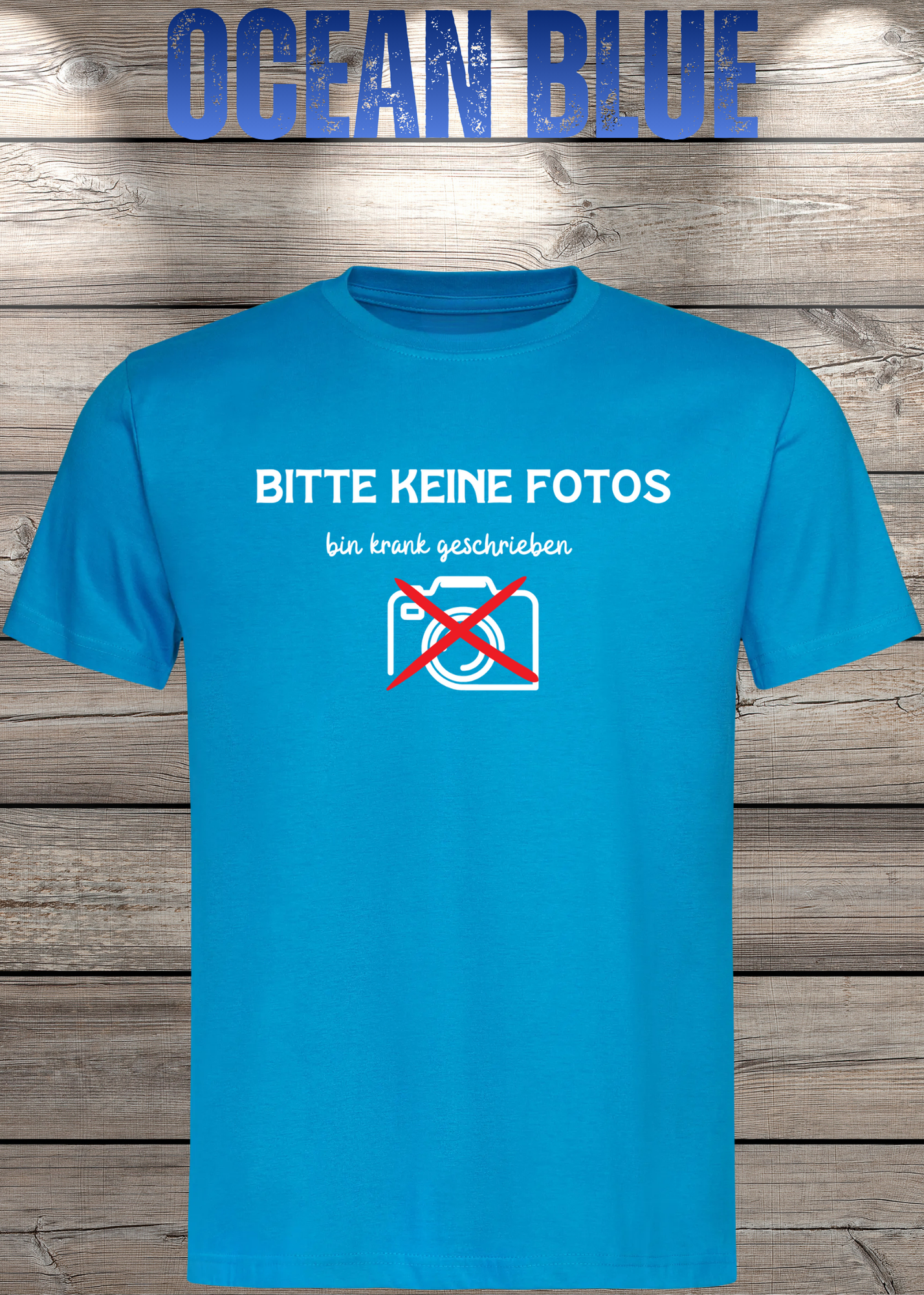Krankgeschrieben T-Shirt - Witziges Statement Shirt - Lustiges Geschenk - Unisex