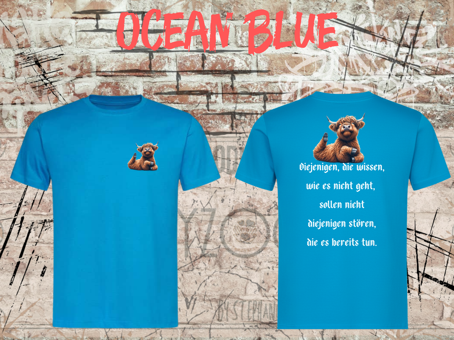 T-Shirt Unisex - Diejenigen, die wissen wie es geht, sollen nicht diejenigen stören die es bereits tun - Lustiger Spruch