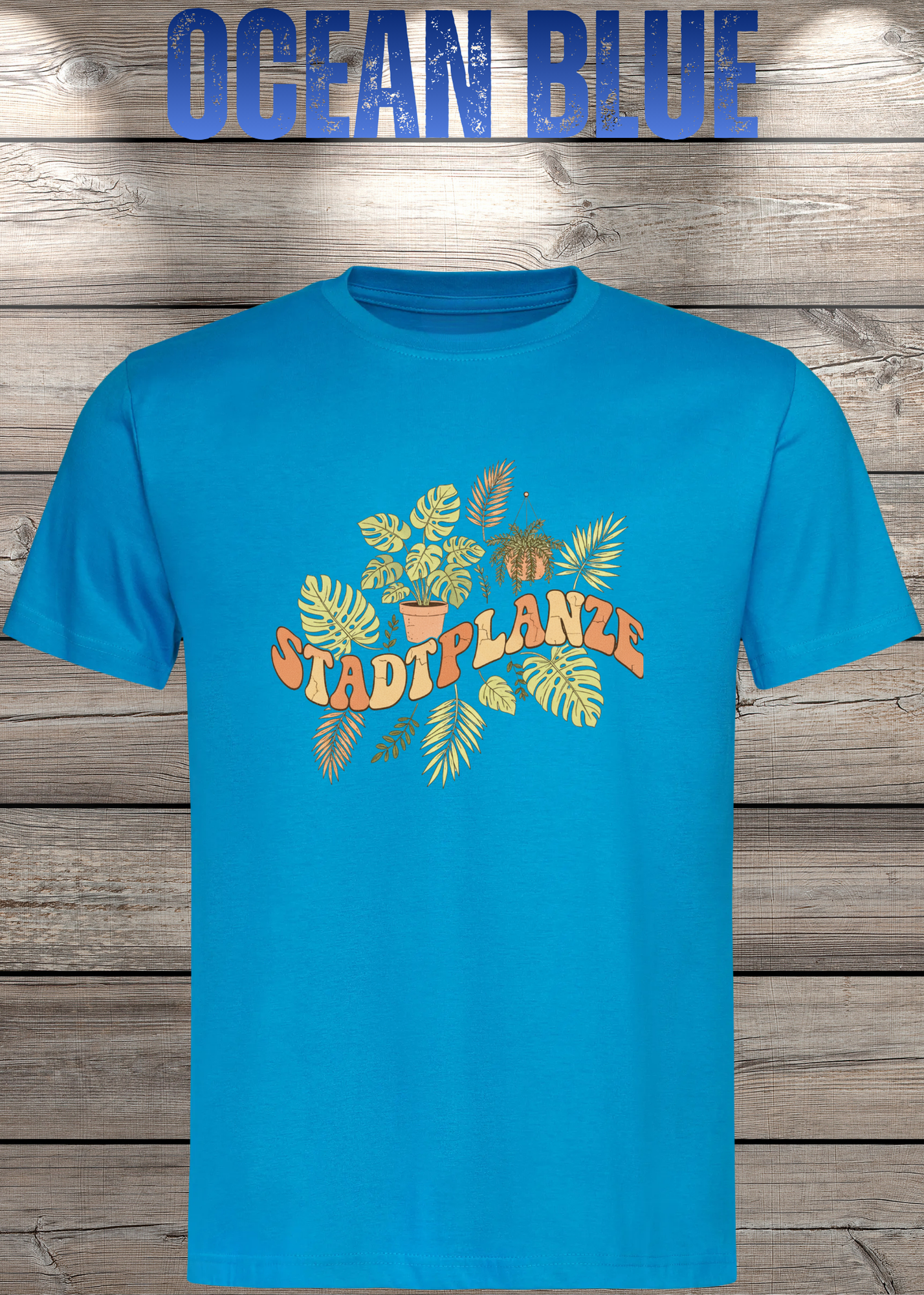 T-Shirt 'Stadtpflanze' - Witziges Spruch-Shirt für Urban-Naturliebhaber