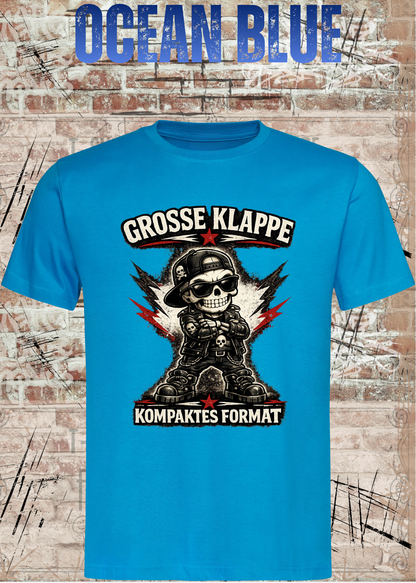 Große Klappe – Kompaktes Format | Unisex T-Shirt