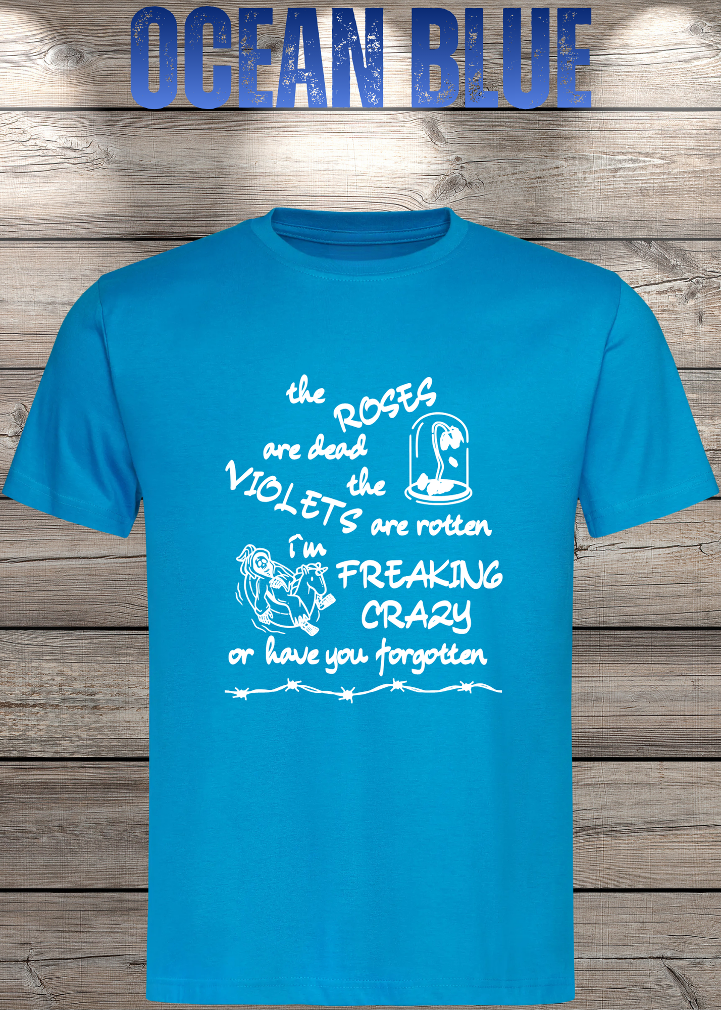 T-Shirt I'm Freaking Crazy - Lustiger Spruch Geschenkidee Geburtstag Unisex Statement