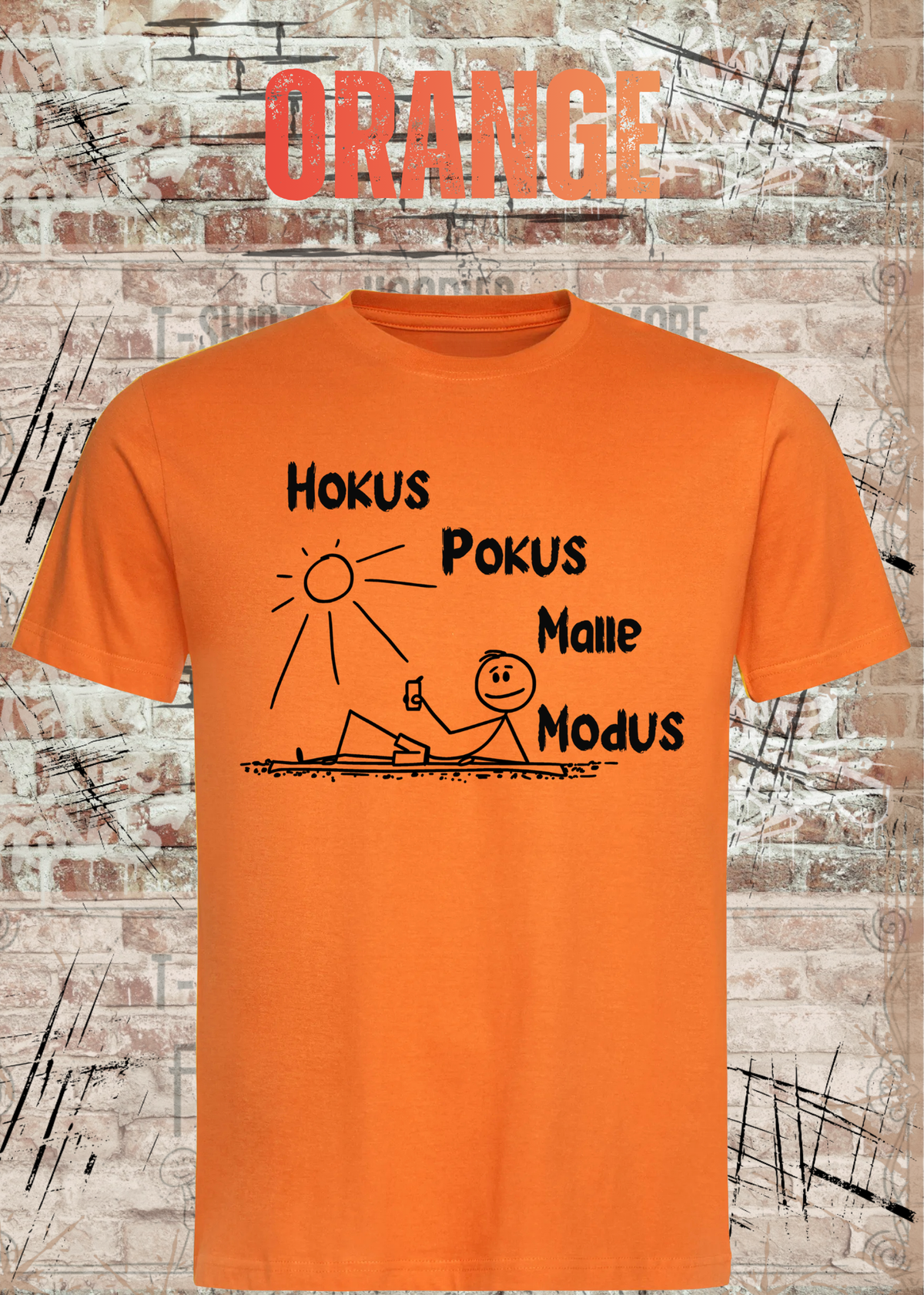 Hokus Pokus Malle Modus – Lustiges Unisex T-Shirt für Mallorca Fans